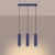 Lampa wisząca KARBON 3L ultramaryna SL.2313 - Sollux