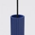 Lampa wisząca KARBON 3P ultramaryna SL.2314 - Sollux
