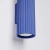 Kinkiet aluminiowy ultramaryna 20cm 2-punktowy KARBON 20 SL.2316 - Sollux Lighting