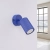 Kinkiet aluminiowy ultramaryna z włącznikiem KARBON SL.2319 - Sollux Lighting