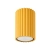 Plafon aluminiowy żółty kwadratowy 10cm KARBON 10 z serii KARBON SL.2329 - Sollux Lighting