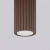 Plafon aluminiowy brązowy kwadratowy 10cm KARBON 10 SL.2331 - Sollux Lighting
