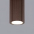 Plafon aluminiowy brązowy kwadratowy 10cm KARBON 10 SL.2331 - Sollux Lighting