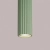 Lampa wisząca aluminiowa szałwiowa 1-punktowa z serii KARBON SL.2333 - Sollux Lighting