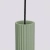 Lampa wisząca aluminiowa szałwiowa 1-punktowa z serii KARBON SL.2333 - Sollux Lighting