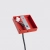 Lampa wisząca aluminiowa czerwona 1-punktowa KARBON 1 z serii KARBON SL.2335 - Sollux Lighting