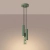 Lampa wisząca KARBON 3P szałwiowa SL.2339 - Sollux
