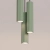 Lampa wisząca KARBON 3P szałwiowa SL.2339 - Sollux