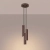Lampa wisząca KARBON 3P brązowa SL.2342 - Sollux