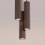 Lampa wisząca KARBON 3P brązowa SL.2342 - Sollux