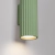 Kinkiet aluminiowy szałwiowy 2-punktowy 20cm z serii KARBON SL.2344 - Sollux Lighting