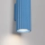 Kinkiet aluminiowy błękitny 20cm z regulacją KARBON 20 SL.2348 - Sollux Lighting