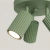 Plafon aluminiowy szałwiowy 3-punktowy z serii KARBON SL.2353 - Sollux Lighting