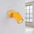 Kinkiet aluminiowy żółty z włącznikiem i regulacją kąta KARBON SL.2356 - Sollux Lighting