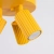 Plafon aluminiowy żółty 3-punktowy z serii KARBON SL.2360 - Sollux Lighting