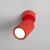 Plafon KARBON 1 czerwony SL.2364 - Sollux
