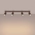 Plafon aluminiowy brązowy 4-punktowy regulowany z serii KARBON SL.2375 - Sollux Lighting