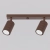 Plafon aluminiowy brązowy 4-punktowy regulowany z serii KARBON SL.2375 - Sollux Lighting