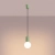 Lampa wisząca HALO 1 szałwiowa SL.2390 - Sollux
