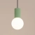 Lampa wisząca HALO 1 szałwiowa SL.2390 - Sollux
