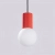 Lampa wisząca HALO 1 czerwona SL.2396 - Sollux