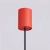 Lampa wisząca HALO 1 czerwona SL.2396 - Sollux