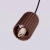 Lampa wisząca HALO 1 brązowa SL.2399 - Sollux