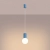 Lampa wisząca HALO 1 błękitna SL.2402 - Sollux