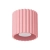 Plafon aluminiowy różowy kulisty 1-punktowy AURA 1 z serii AURA SL.2403 - Sollux Lighting