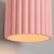 Kinkiet aluminiowy różowy 10cm G9 z serii AURA SL.2405 - Sollux Lighting