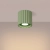Plafon aluminiowy szałwiowy kwadratowy 10cm GU10 z serii AURA SL.2408 - Sollux Lighting