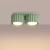 Plafon aluminiowy szałwiowy 2-punktowy AURA 2 z serii AURA SL.2412 - Sollux Lighting