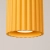 Plafon aluminiowy żółty kwadratowy 10cm AURA 1 z serii AURA SL.2413 - Sollux Lighting