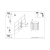 Kinkiet aluminiowy kwadratowy czerwony AURA z serii AURA SL.2420 - Sollux Lighting