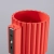 Kinkiet aluminiowy kwadratowy czerwony AURA z serii AURA SL.2420 - Sollux Lighting