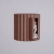 Kinkiet aluminiowy brązowy 1-punktowy AURA SL.2425 - Sollux Lighting