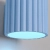 Kinkiet aluminiowy błękitny kwadratowy 10cm G9 z serii AURA SL.2430 - Sollux Lighting