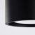 Plafon aluminiowy czarny kwadratowy 10cm MODO 1 z serii MODO SL.2438 - Sollux Lighting