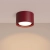 Plafon aluminiowy kwadratowy burgundowy 10cm MODO 1 z serii MODO SL.2454 - Sollux Lighting