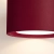 Plafon aluminiowy kwadratowy burgundowy 10cm MODO 1 z serii MODO SL.2454 - Sollux Lighting
