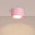 Plafon aluminiowy różowy kwadratowy 10cm MODO z serii MODO SL.2466 - Sollux Lighting