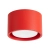 Plafon aluminiowy czerwony kwadratowy 10cm MODO 1 z serii MODO SL.2478 - Sollux Lighting