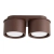 Plafon aluminiowy brązowy 2-punktowy MODO 2 z serii MODO SL.2483 - Sollux Lighting