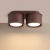 Plafon aluminiowy brązowy 2-punktowy MODO 2 z serii MODO SL.2483 - Sollux Lighting