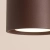 Plafon aluminiowy brązowy 2-punktowy MODO 2 z serii MODO SL.2483 - Sollux Lighting