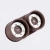 Plafon aluminiowy brązowy 2-punktowy MODO 2 z serii MODO SL.2483 - Sollux Lighting