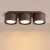 Plafon aluminiowy brązowy 3-punktowy MODO 3 z serii MODO SL.2484 - Sollux Lighting