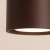 Plafon aluminiowy brązowy 3-punktowy MODO 3 z serii MODO SL.2484 - Sollux Lighting