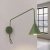 Kinkiet stalowy zielony oliwkowy 61cm z włącznikiem NOX 1 SL.2495 - Sollux Lighting