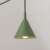 Kinkiet stalowy zielony oliwkowy 61cm z włącznikiem NOX 1 SL.2495 - Sollux Lighting